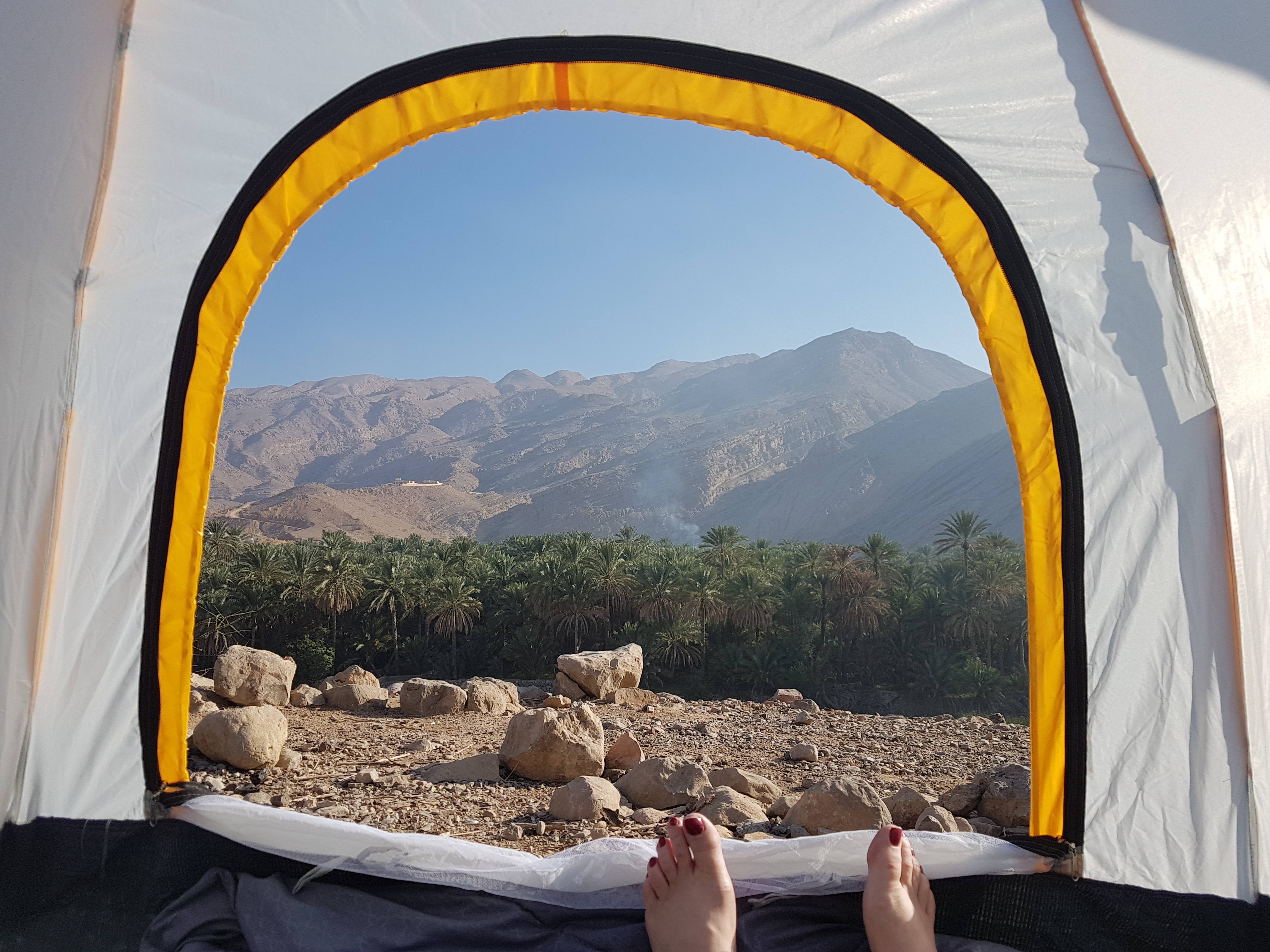 48 Hours in Oman with Wadis, Camping, Castles in Wadi Bani Khalid
